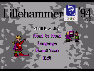 Winter Olympics: Lillehammer '94 screenshot 2 for Super Nintendo